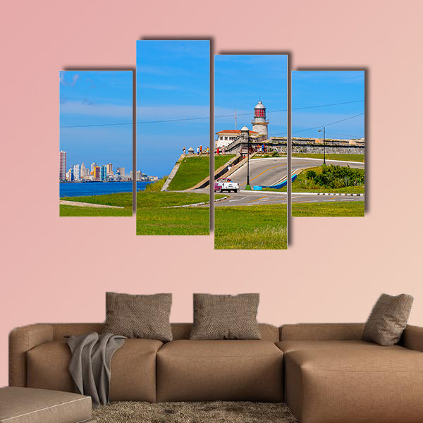 Architecture of Havana, the capital of Cuba multi panel canvas wall art