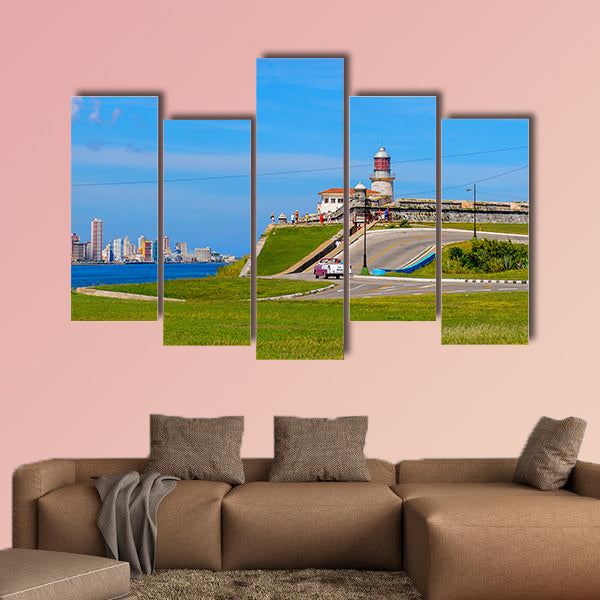 Architecture of Havana, the capital of Cuba multi panel canvas wall art