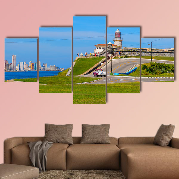 Architecture of Havana, the capital of Cuba multi panel canvas wall art