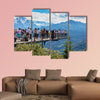 Mt. Harderkulm, Switzerland multi panel canvas wall art