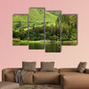 Beautiful lake in tonging Indonesia Multi panel canvas wall art