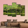 Beautiful lake in tonging Indonesia Multi panel canvas wall art