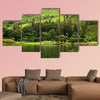 Beautiful lake in tonging Indonesia Multi panel canvas wall art