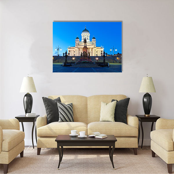 Famous landmark in Finnish capital Multi panel canvas wall art