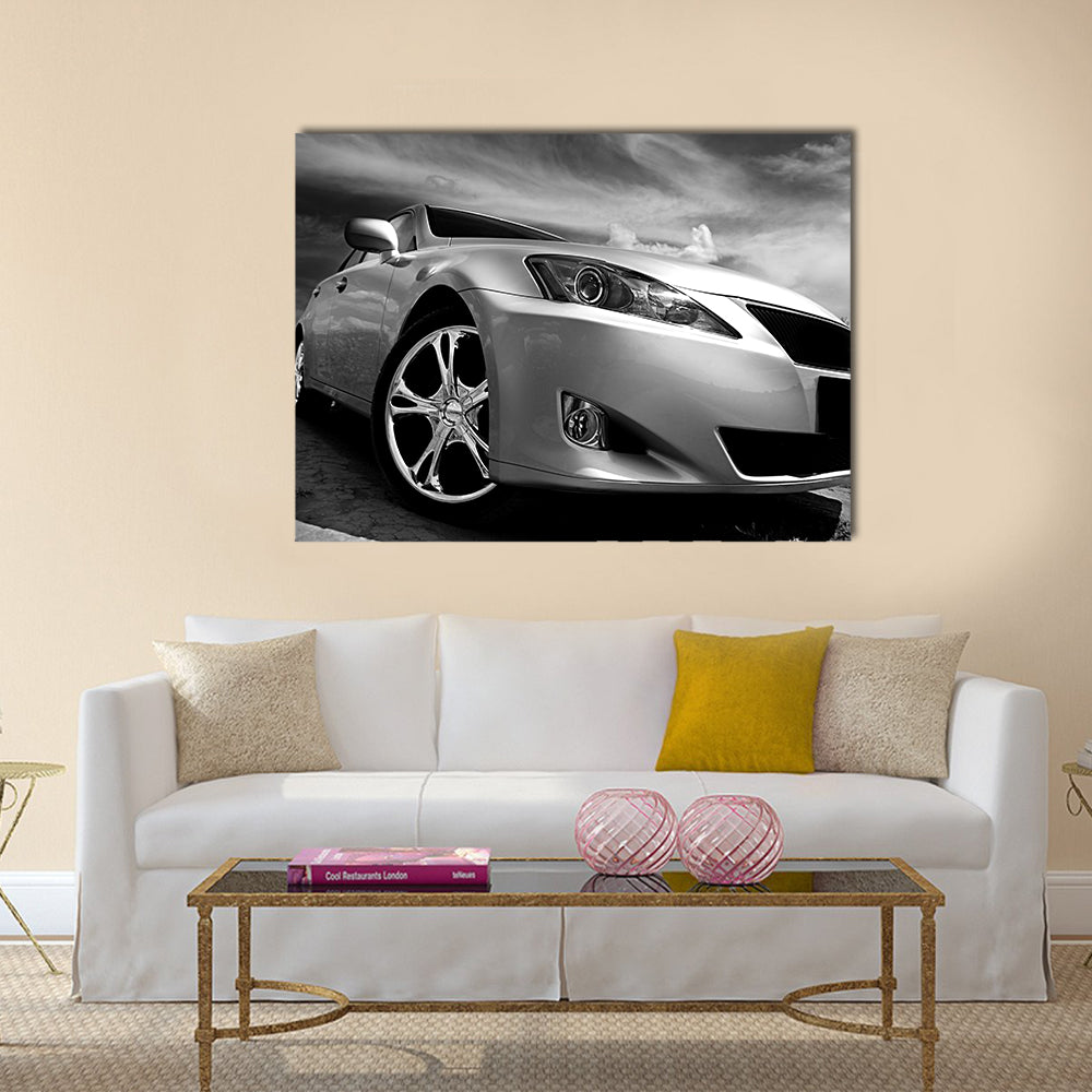 Sport car Multi panel canvas wall art