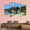 Ancient Golubac fortress on Danube river in Serbia Multi panel canvas wall art