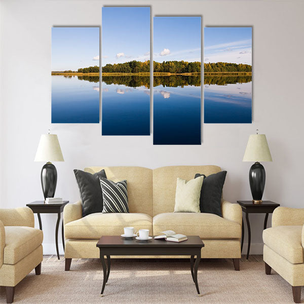 beautiful forest at the gulf coast Multi panel canvas wall art