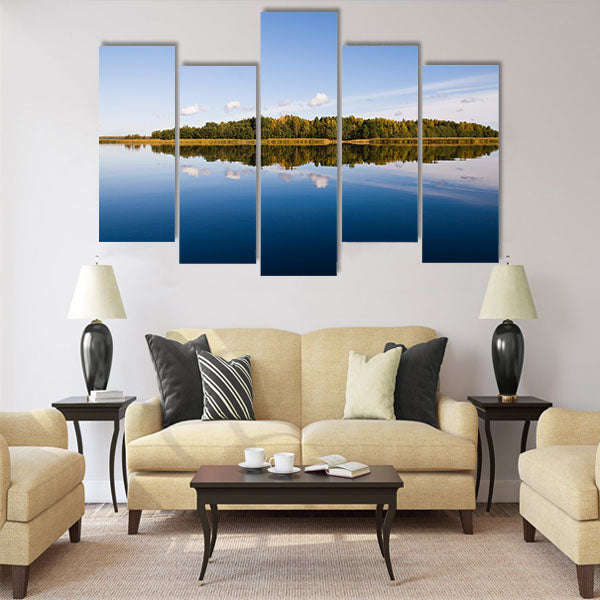 beautiful forest at the gulf coast Multi panel canvas wall art