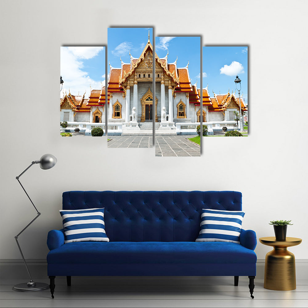 Most Beautiful Temple Of Buddhism In Thailand, Multi Panel Wall Art