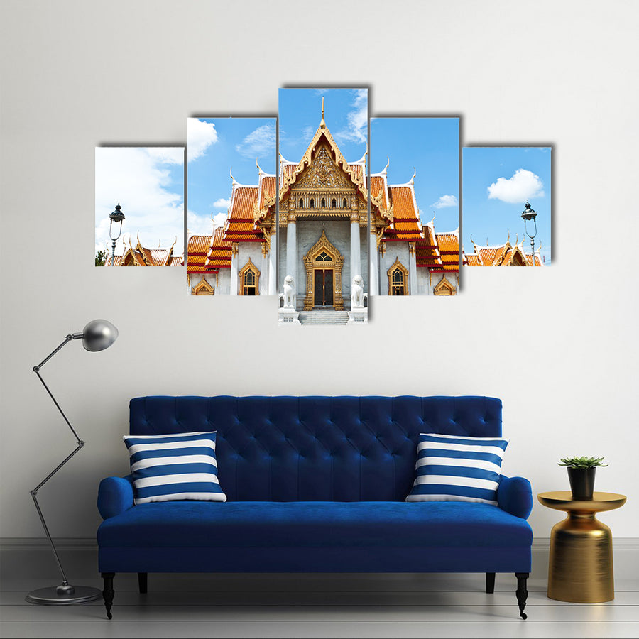 Most Beautiful Temple Of Buddhism In Thailand, Multi Panel Wall Art