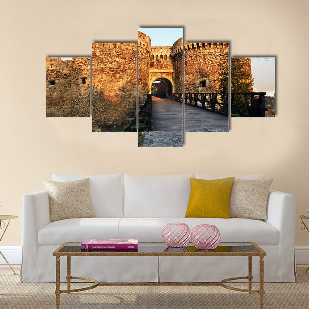 Belgrade fortress gate Multi panel canvas wall art