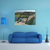 This is a cliff beside the 360 bridge of Austin Texas multi panel canvas wall art