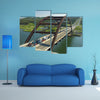 This is a cliff beside the 360 bridge of Austin Texas multi panel canvas wall art