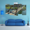 This is a cliff beside the 360 bridge of Austin Texas multi panel canvas wall art