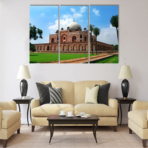 New Delhi: Humayun's Tomb. India Multi Panel Canvas Wall Art