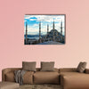 Sunset over The Blue Mosque, (Sultanahmet Camii), Istanbul, wall art