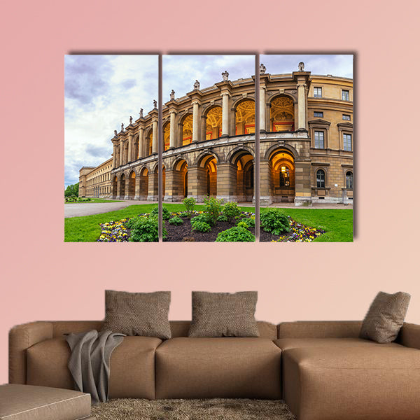 Munich city skyline at Munich Residenz, Munich Germany wall art