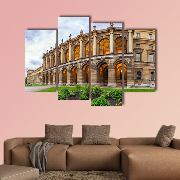 Munich city skyline at Munich Residenz, Munich Germany wall art