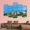 The Vorontsov Palace or the Alupka Palace, Crimea multi panel canvas wall art