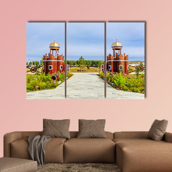 Jingbei Grassland Khan Palace multi panel canvas wall art
