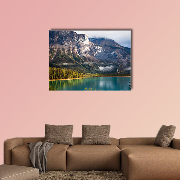 Emerald lake. Yoho National park. Alberta. Canada, Oct wall art