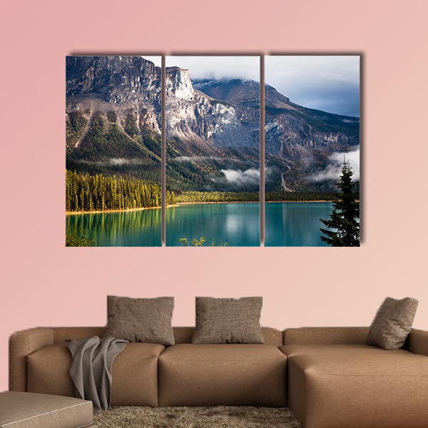 Emerald lake. Yoho National park. Alberta. Canada, Oct wall art