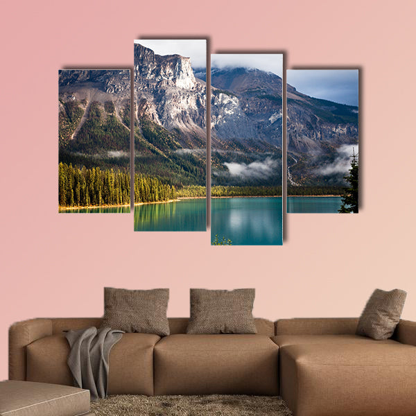 Emerald lake. Yoho National park. Alberta. Canada, Oct wall art