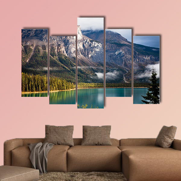 Emerald lake. Yoho National park. Alberta. Canada, Oct wall art