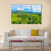 The Vinales Valley In Cuba, A Famous Tourist Destination Multi Panel Canvas Wall Art