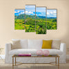 The Vinales Valley In Cuba, A Famous Tourist Destination Multi Panel Canvas Wall Art