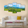 The Vinales Valley In Cuba, A Famous Tourist Destination Multi Panel Canvas Wall Art