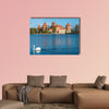 Medieval castle of Trakai, Vilnius, Lithuania multi panel canvas wall art