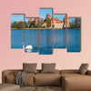 Medieval castle of Trakai, Vilnius, Lithuania multi panel canvas wall art