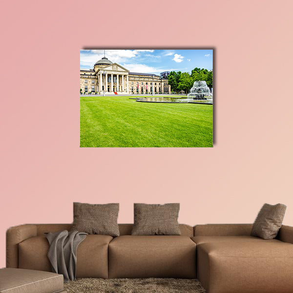 Wiesbaden, Germany, Casino Kurhaus of Wiesbaden multi panel canvas wall art