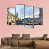 Background in the medieval city of Bruges, Belgium multi panel canvas wall art