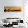 Taj Mahal in sunset scene Panoramic Canvas Wall Art