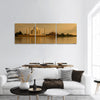 Taj Mahal in sunset scene Panoramic Canvas Wall Art