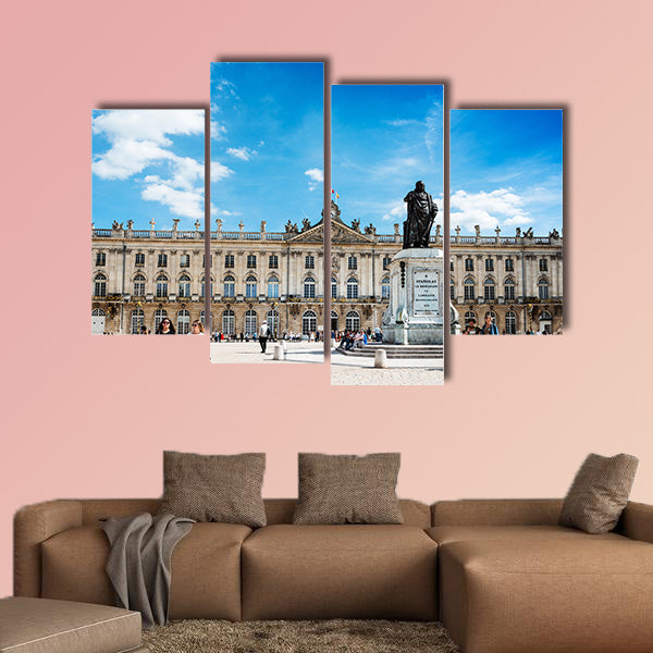 Place Stanislas is a large pedestrianised square in the French city of Nancy multi panel canvas wall art