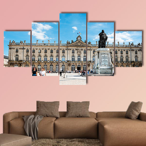 Place Stanislas is a large pedestrianised square in the French city of Nancy multi panel canvas wall art