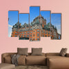 The Château Frontenac in Canada multi panel canvas wall art