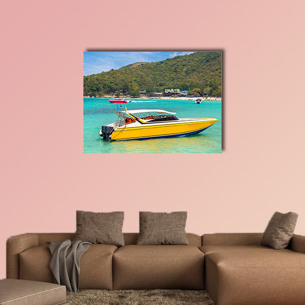Koh Lan island, Thailand in a summer day