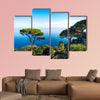 Amalfitana Coast, Ravello, view on the coast from Villa Rufolo, Italy, mediterranean sea coast