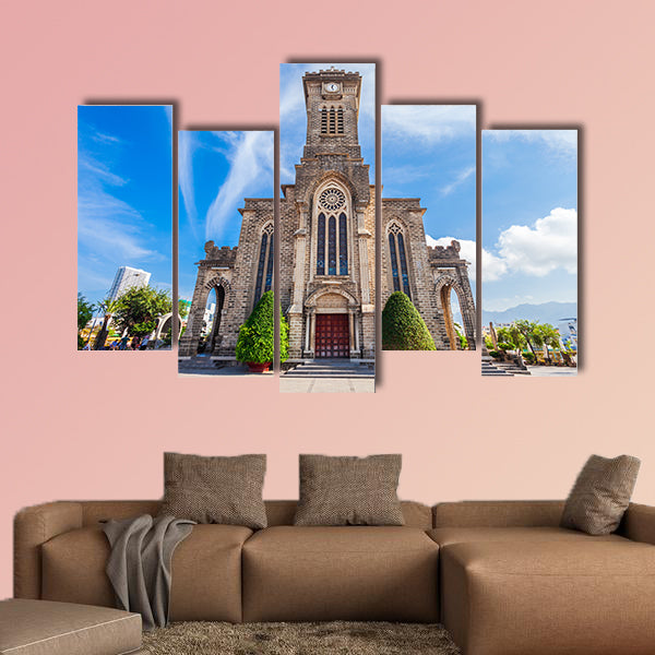  Nha Trang Cathedral or the Christ the King Cathedral is the mother church of the Catholic Diocese of Nha Trang in Vietnam