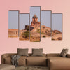 The Jaigarh Fort near Jaipur in India in Jaipur, Rajasthan, India multi panel canvas wall art