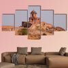 The Jaigarh Fort near Jaipur in India in Jaipur, Rajasthan, India multi panel canvas wall art