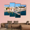 Colossus of Rhodes and Evangelismos Church or Ekklisia Evaggelismos multi panel canvas wall art