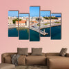 Colossus of Rhodes and Evangelismos Church or Ekklisia Evaggelismos multi panel canvas wall art