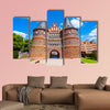 Holsten Gate or Holstein Tor or later Holstentor is a city gate multi panel canvas wall art