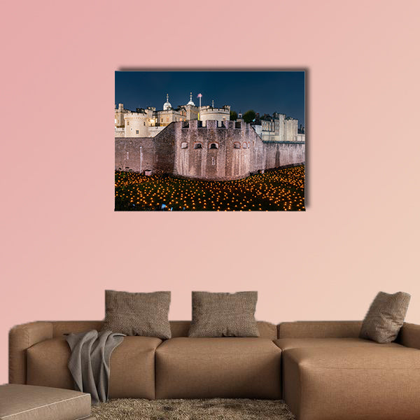 Special event, Beyond the Deepening Shadow at Tower of London, multi panel canvas wall art