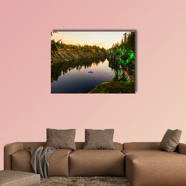 Photo of Marble quarry at Mountain Park multi panel canvas wall art